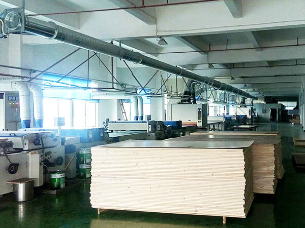 实木3D板厂家金彩汇-工厂生产车间